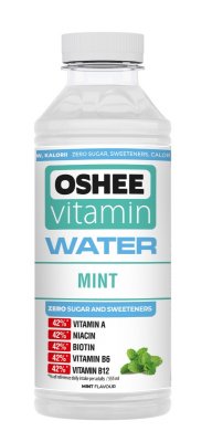 OSHEE Vitamínová voda máta bez cukru 555 ml OSHEE Vitamínová voda máta bez cukru 555 ml