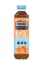 OSHEE Vitamínový černý čaj broskev bez cukru 555 ml
