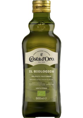 Costa d´Oro Extra panenský olivový olej nefiltrovaný BIO 500 ml