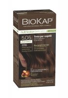 Biokap NutriColor Delicato barva na vlasy 5.05 hnědá světlý kaštan 140 ml
