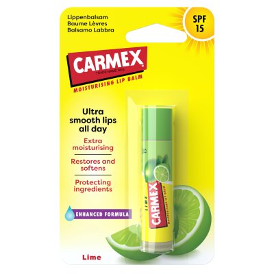 CARMEX Balzám na rty ultra hydratační Limetka SPF15 4,25 g