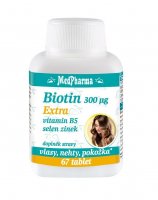 Medpharma Biotin 300 µg Extra 67 tablet