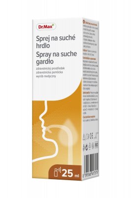 Dr.Max Sprej na suché hrdlo 25 ml Dr.Max Sprej na suché hrdlo 25 ml