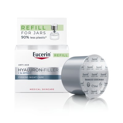EUCERIN HYALURON-FILLER+3xEFFECT noč.kr.refill50ml
