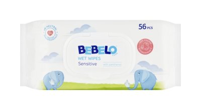 BEBELO Wet Wipes vlhčené ubrousky 56 ks