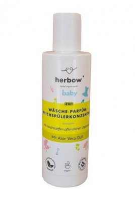 Herbow Baby koncentrovaná aviváž na praní s parfémem Aloe vera 2v1 200 ml