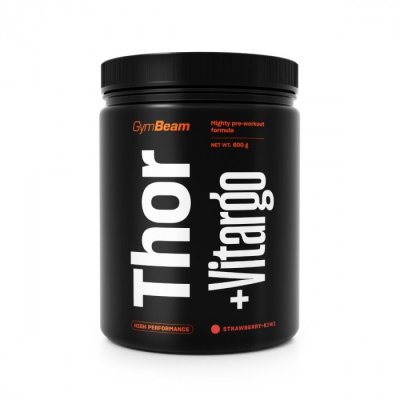 GymBeam Thor Fuel+Vitargo strawberry-kiwi 600g