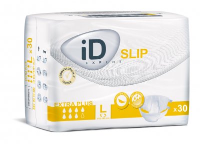 iD Slip Large Extra Plus plenkové kalhotky s lepítky 30 ks