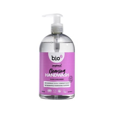 Bio-D dezinfekční tekuté mýdlo na ruce Švestka a Moruše 500 ml