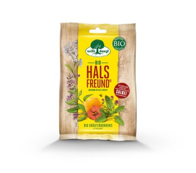 Willi Dungl Med, šalvěj, tymián BIO cucavé bonbóny 65 g