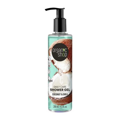 Organic Shop Hydratační sprchový gel Kokos a bambucké máslo 280 ml