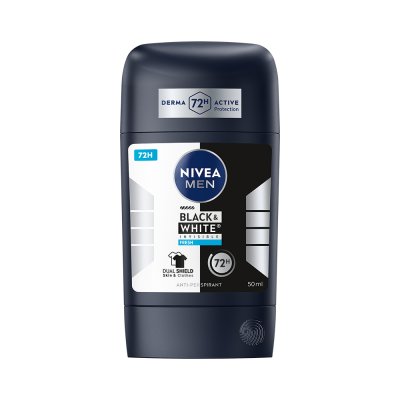 Nivea Men Black & White Invisible Fresh tuhý antiperspirant 50 ml