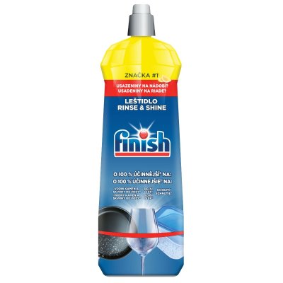 Finish Leštidlo Shine&Dry Lemon 800ml