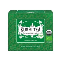 Kusmi Tea Organic Spearmint Green tea mušelínové sáčky 20x2 g
