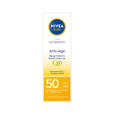 Nivea SUN Opalovací krém proti vráskám OF50 50 ml