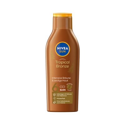 Nivea SUN Tropical Bronze OF6 opalovací mléko 200 ml
