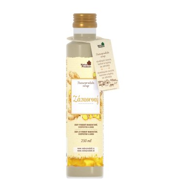 Naturprodukt sirup Zázvorový 250 ml