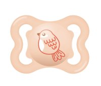 Mam Air 0m+ dudlík 1 ks oranžový/ptáček