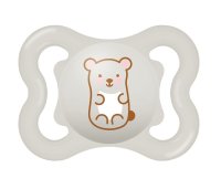 Mam Air 0m+ dudlík 1 ks šedý/medvěd