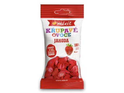 Mixit Křupavé ovoce do kapsy Jahoda 13 g