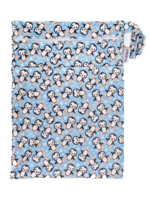 Bobánek Nepromokavá taška extra jemná normal 1 ks tučňáci