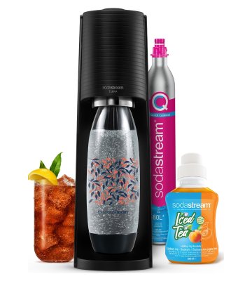 SODASTREAM Terra Black Ice Tea Megapack výrobník perlivé vody