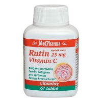 Medpharma Rutin 25 mg + vitamin C	 67 tablet
