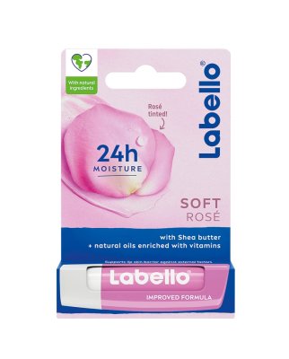 Labello SOFT ROSÉ tyčinka na rty 4,8 g