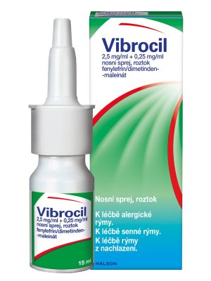 VIBROCIL 2,5MG/ML+0,25MG/ML NAS SPR SOL 1X15ML