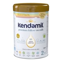 Kendamil 2 Premium Kojenecké pokračovací mléko HMO+ duhové XXL balení 1 kg