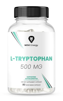 MOVIT ENERGY L-Tryptofan 500 mg, 90 kapslí