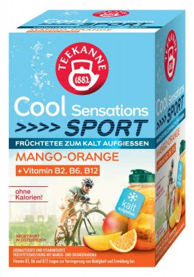 Teekanne CoolSensations Sport mango-pomeranč 18x2,5 g