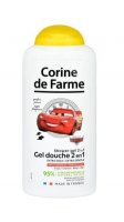 Corine de Farme Auta 2v1 šampon na vlasy a sprchový gel pro děti 300 ml