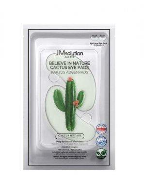 JM Solution Believe In Nature Hydrogelová maska na oči Kaktus 2 x 1,5 g