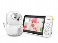 VTech BM5550-OWL dětská video chůvička Sova s displejem 5" a otočnou kamerou