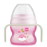 Mam Hrnek Starter Cup Night 4m+ 150 ml 1 ks růžový