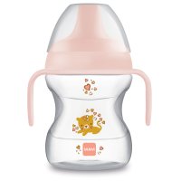 Mam Hrnek Learn To Drink Cup 6m+ 190 ml 1 ks růžový