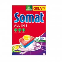 Somat All in 1 Lemon & Lime tablety do myčky 90 ks