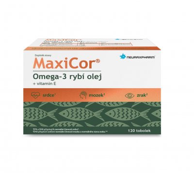 MaxiCor Omega-3 120 tobolek