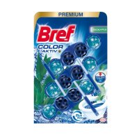 Bref Blue Aktiv WC Blok Eucalyptus 3x50g