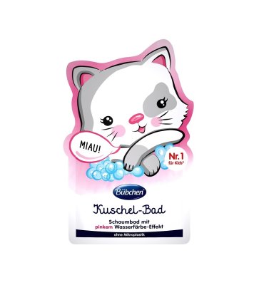 Bübchen Koupel s růžovou pěnou Koťátko 40 ml