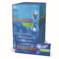 Ferrotone Přírodní zdroj železa s vitaminem C 28 ks