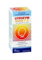LYZOZYM Imuno C D se selénem a vitamíny E a K 40 žvýkacích tablet