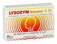 LYZOZYM Imuno C D se selénem a vitamíny E a K 20 cucacích tablet