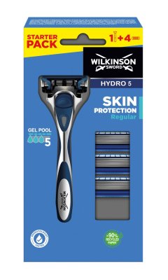 Wilkinson Hydro 5 Protection Skin starter pack holicí strojek + 4 hlavice