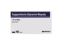 SUPPOSITORIA GLYCERINI MAYOLY 1,81G SUP 10