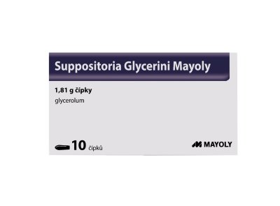 SUPPOSITORIA GLYCERINI MAYOLY 1,81G SUP 10