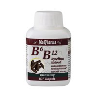 Medpharma B6 B12 + kyselina listová 107 kapslí
