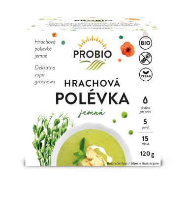 PROBIO Polévka hrachová jemná BIO 120 g