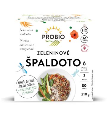PROBIO Špaldoto zeleninové BIO 210 g